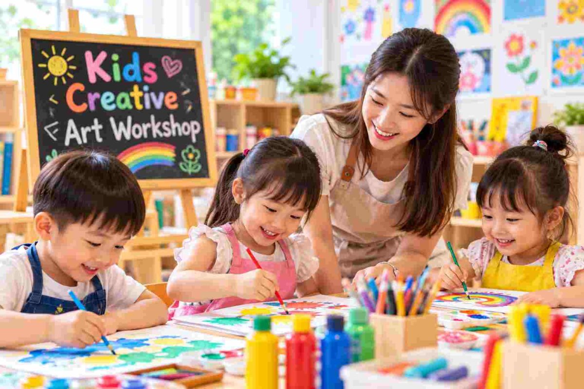 Kids Creative Art Workshop – Weekend Session