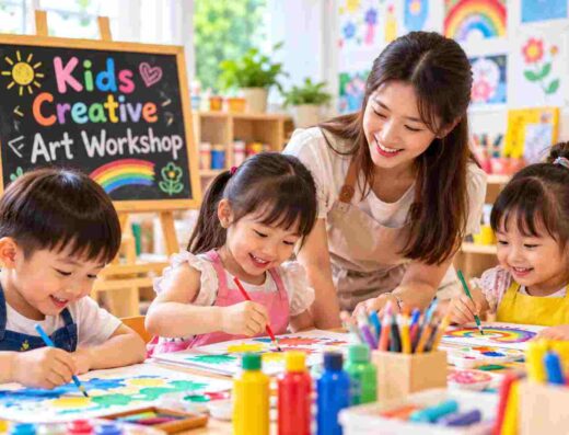 Kids Creative Art Workshop – Weekend Session